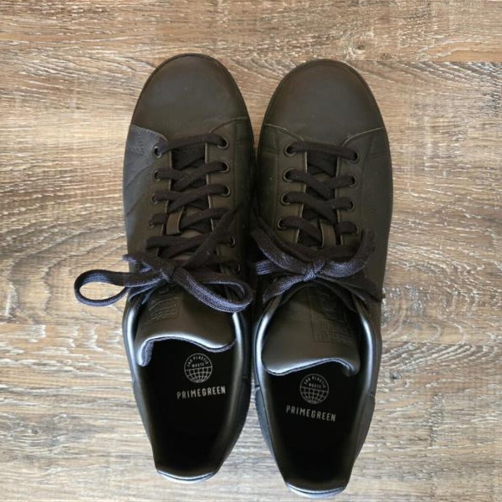 Adidas Stan Smith Black (Vegan Leather) Size US 10.5M